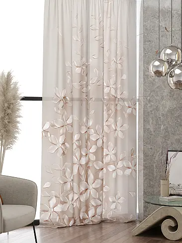 Шторы в зал с крупным рисунком 71583181 - 2