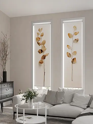 Шторы из тюля бежево серого цвета - Страница 4 70784020047 - 3