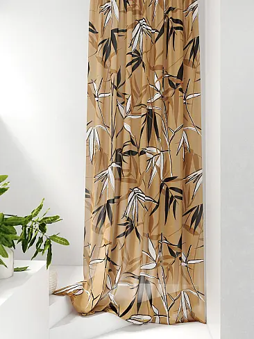 Шторы черного цвета для зала 71589051 - 2