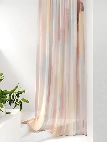 Шторы сливочного цвета для зала в Краснодаре 71589181 - 2