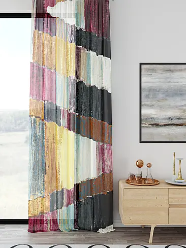 Шторы лилового цвета для зала - Страница 2 71598096 - 2