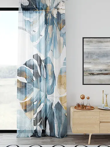 Шторы и портьеры вуаль для зала 71598099 - 2