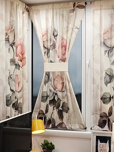 Шторы из тюля вуали дешевые в Томске - Страница 5 71764151 - 10