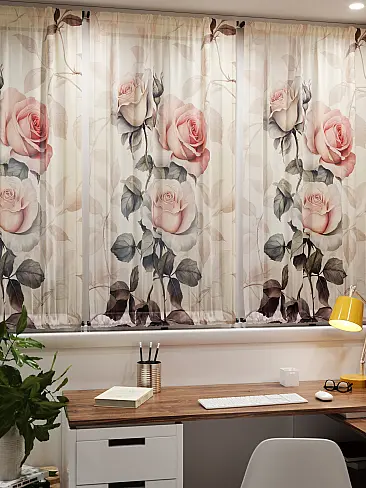 Шторы из тюля вуали дешевые в Томске - Страница 5 71764151 - 8