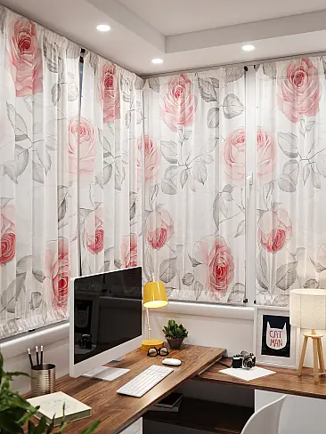 Шторы из тюля вуали дешевые в Томске - Страница 8 71764150 - 5