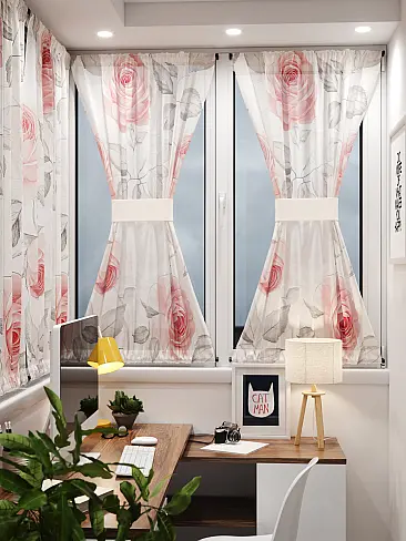 Шторы из тюля вуали дешевые в Томске - Страница 8 71764150 - 9