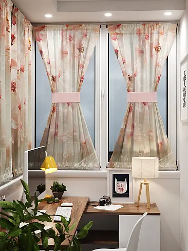 Шторы из тюля вуали дешевые в Ярославле 71764134 - 9