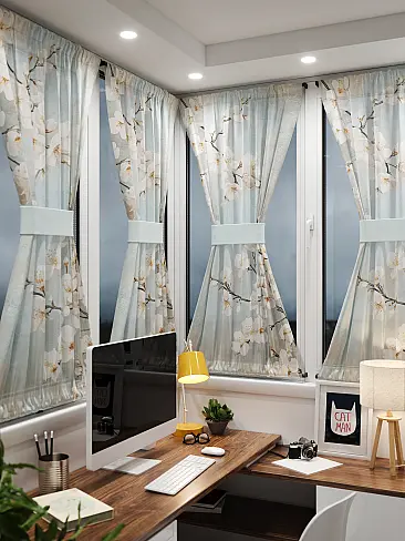 Шторы из тюля вуали дешевые в Томске - Страница 8 71764126 - 3