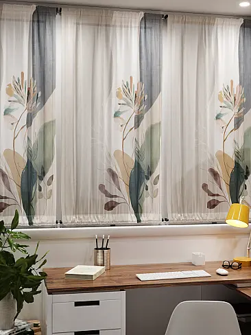 Шторы из тюля вуали дешевые в Томске 71764117 - 8