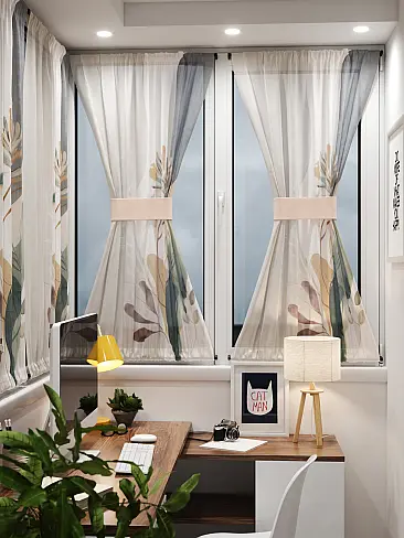 Шторы из тюля вуали дешевые в Томске 71764117 - 9