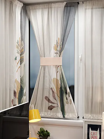 Шторы из тюля вуали дешевые в Томске 71764117 - 10