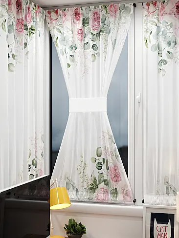 Полиэстеровые шторы для кухни в Иркутске - Страница 10 71764115 - 10