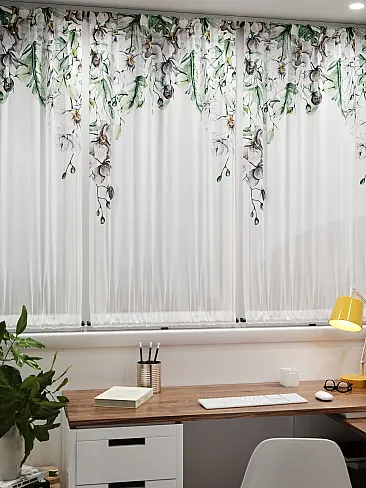 Шторы из тюля вуали дешевые в Томске 71764012 - 8