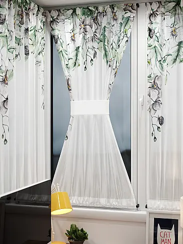 Шторы из тюля вуали дешевые в Томске 71764012 - 10