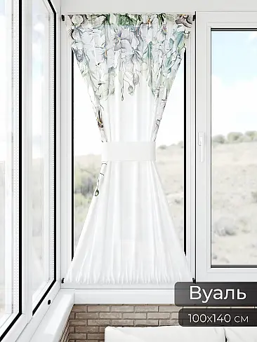 Шторы из тюля вуали дешевые в Томске 71764012 - 12