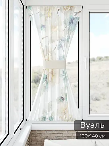 Шторы из тюля вуали дешевые в Томске 71764018 - 12