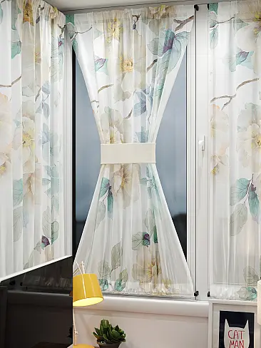 Шторы из тюля вуали дешевые в Томске 71764018 - 10