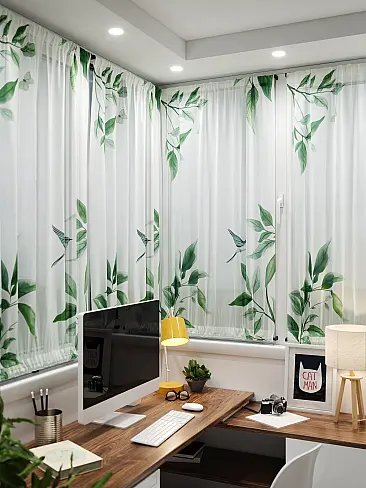 Шторы из тюля вуали дешевые в Томске - Страница 6 71764022 - 5