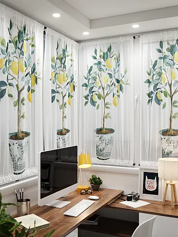 Шторы на балконную дверь в Волгограде 71764023 - 5