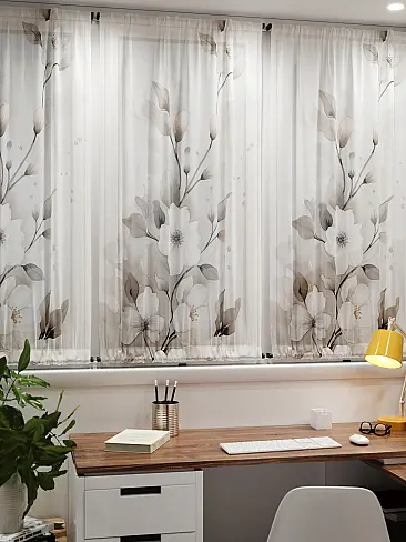 Шторы из тюля вуали дешевые в Томске - Страница 5 71764037 - 8