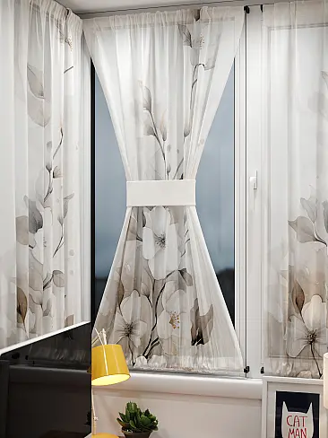 Шторы из тюля вуали дешевые в Томске - Страница 5 71764037 - 10