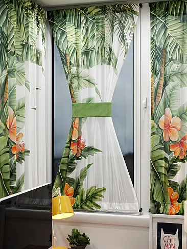 Шторы на балконную дверь в Волгограде 71764039 - 10