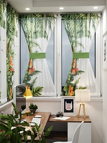 Шторы на балконную дверь в Волгограде 71764039 - 9