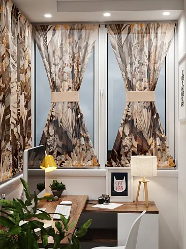 Шторы на балконную дверь в Ярославле - Страница 6 71764041 - 9