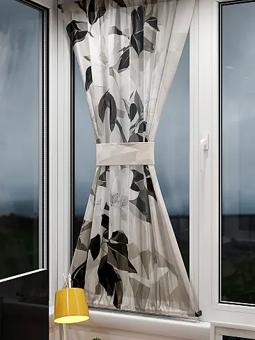 Шторы вуаль с мелким рисунком в Екатеринбурге 71764043 - 4
