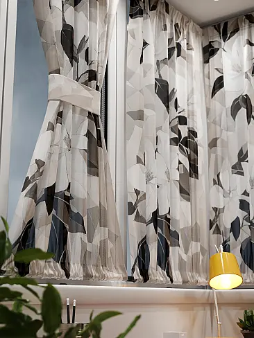 Шторы вуаль с мелким рисунком в Екатеринбурге 71764043 - 7