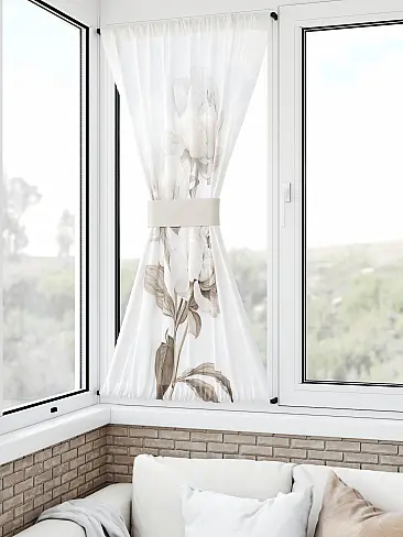 Шторы вуаль с мелким рисунком в Екатеринбурге 71764044 - 13