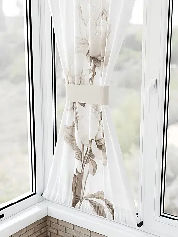 Шторы вуаль с мелким рисунком в Екатеринбурге 71764044 - 14