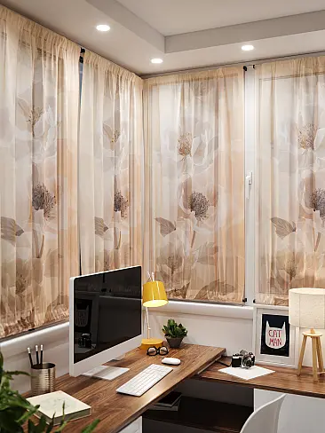 Шторы из тюля вуали дешевые в Томске - Страница 8 71764045 - 5