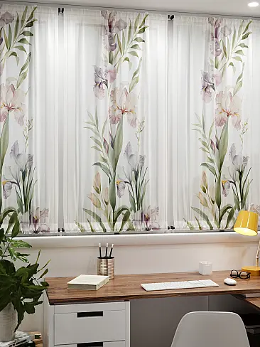 Шторы вуаль с мелким рисунком в Балашихе - Страница 2 71764054 - 8