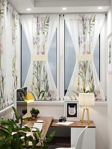 Шторы вуаль с мелким рисунком в Балашихе - Страница 2 71764054 - 9