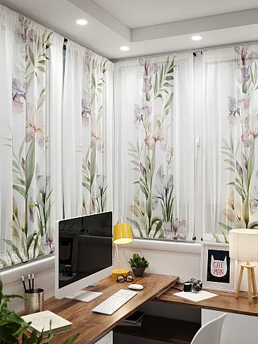 Шторы вуаль с мелким рисунком в Балашихе - Страница 2 71764054 - 5