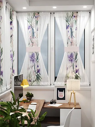 Шторы на балконную дверь в Волгограде 71764055 - 9