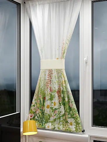 Шторы из тюля вуали дешевые в Томске 71764064 - 4