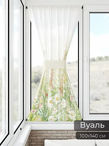 Шторы из тюля вуали дешевые в Томске 71764064 - 12