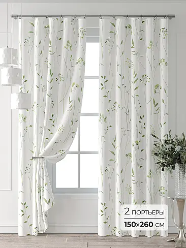 Шторы белоснежного цвета для детской 9521640260 - 2