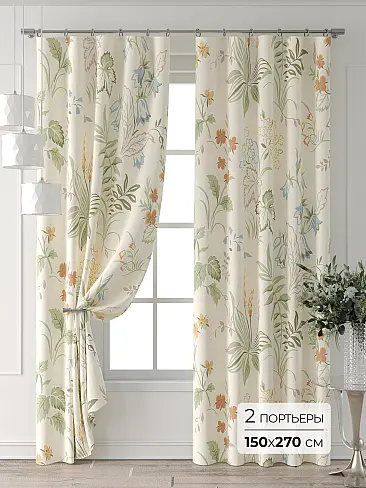 Шторы льняного цвета в Владивостоке 9521648270 - 2