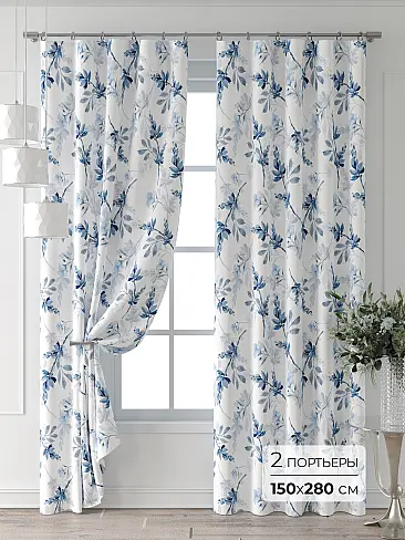 Шторы синего цвета для детской - Страница 3 9521575280 - 2