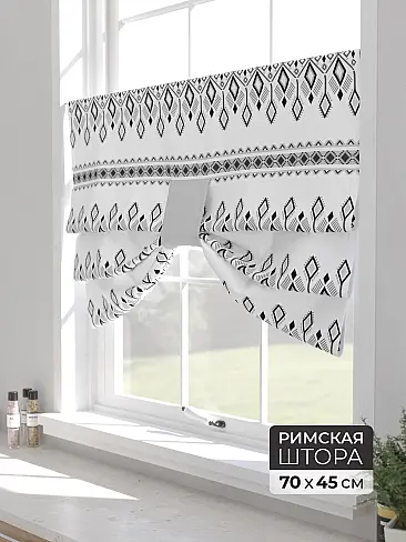 Римские шторы на балконную дверь в Ростове-на-Дону 18703058 - 2
