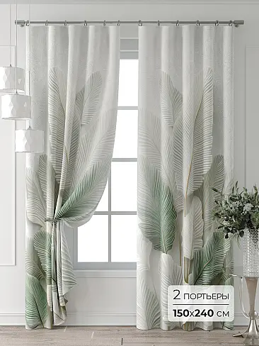 Шторы молочного цвета в Кемерове 9709431240 - 2