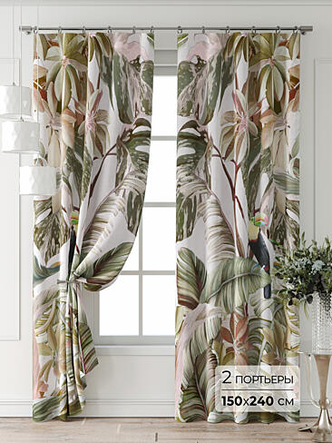 Шторы зеленого цвета для гостиной в Новосибирске - Страница 2 9709456240