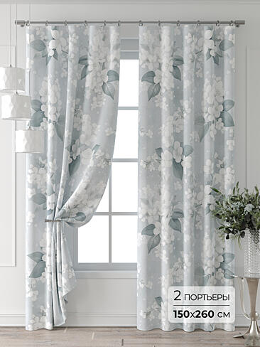 Шторы голубого цвета для детской - Страница 3 9709472260