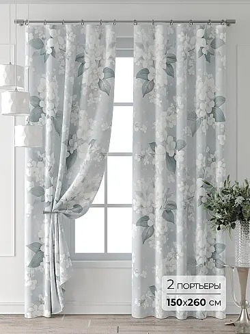 Шторы голубого цвета для детской - Страница 3 9709472260 - 2