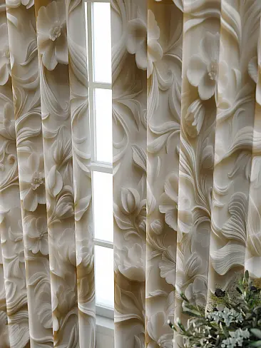 Шторы бежевого цвета для гостиной в Казани - Страница 6 9709467260 - 7