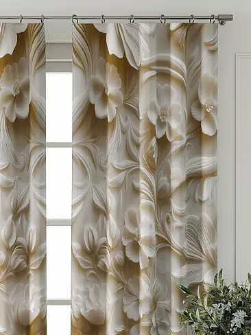 Шторы бежевого цвета для гостиной в Казани - Страница 6 9709467260 - 6