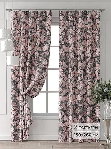 Шторы малинового цвета для детской - Страница 2 9709495260 - 2